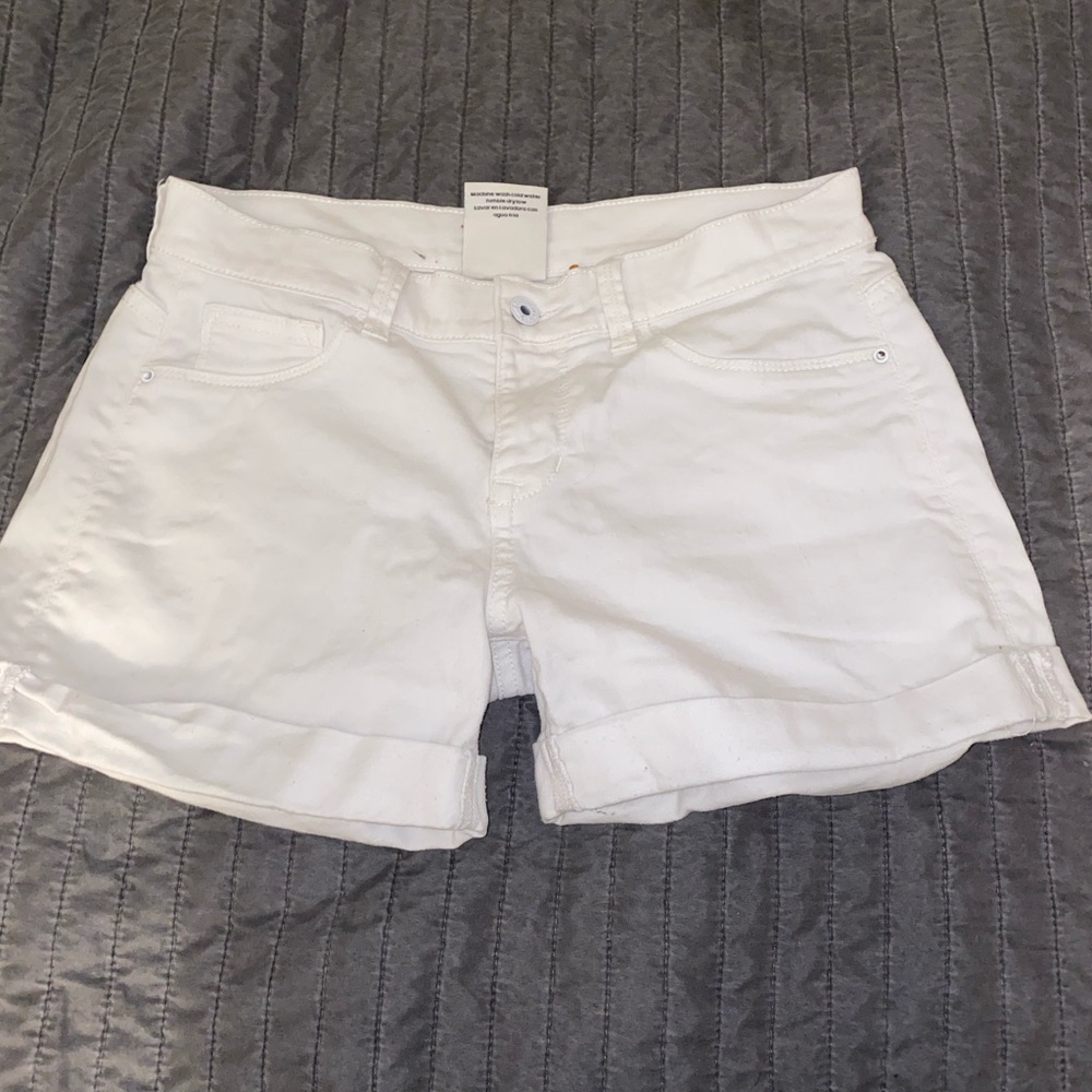 White shorts